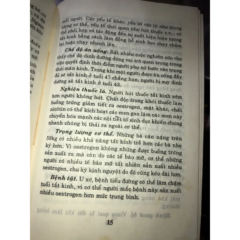 Chăm sóc sức khoẻ phụ nữ tuổi mãn kinh - Vĩnh Hồ 1029224
