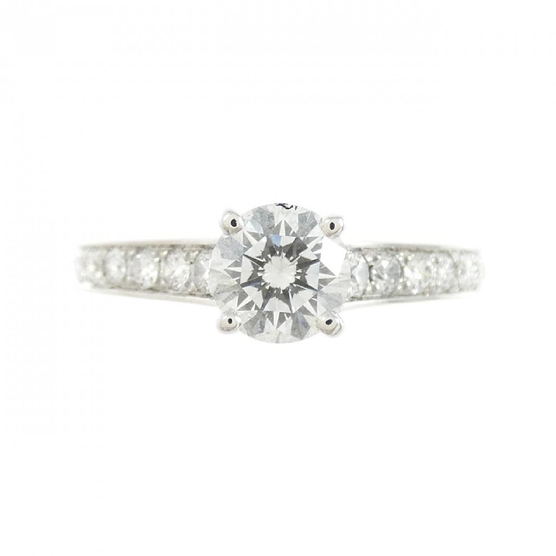 Cartier 1895 Solitaire Nhẫn 0.44CT D VS1 EXT - Hàng hiệu Chính hãng 838107