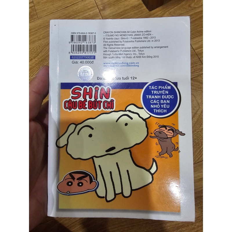 Phiên bản hoạt hình màu - Shin cậu bé bút chì tập 38 444052