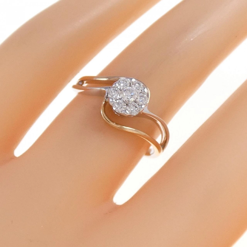 Nhẫn kim cương K18WG/K18PG 0.24CT 668179