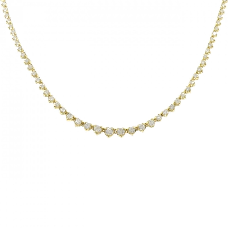 K18YG Dây chuyền kim cương hình trái tim 5.00CT - Hàng hiệu Authentic 859295