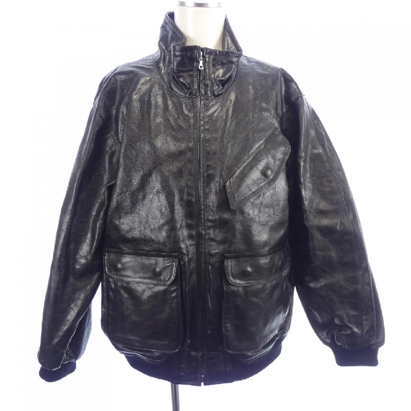 AURALEE A25AB01WX Áo khoác da - Hàng hiệu Authentic 891379