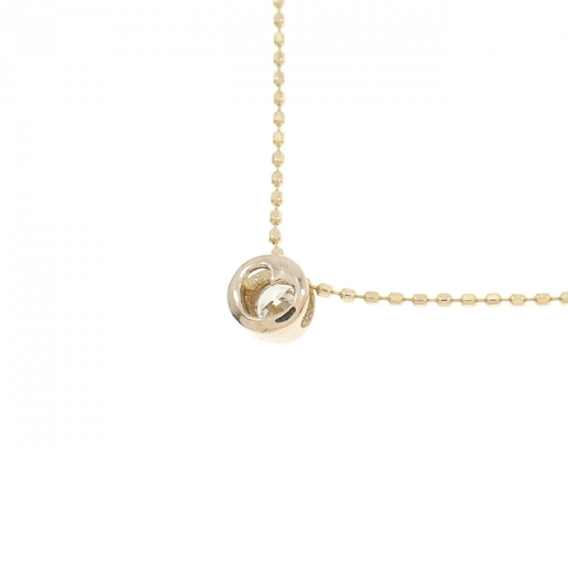 K18PG Solitaire Dây chuyền kim cương 0.15CT - Hàng hiệu Chính hãng 863110