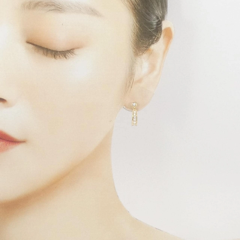 K18YG Bông tai kim cương 0.52CT - Hàng hiệu Chính hãng 867980