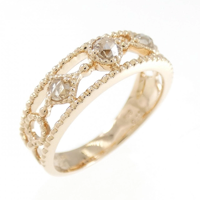 Nhẫn kim cương K18PG 0.11CT 669575