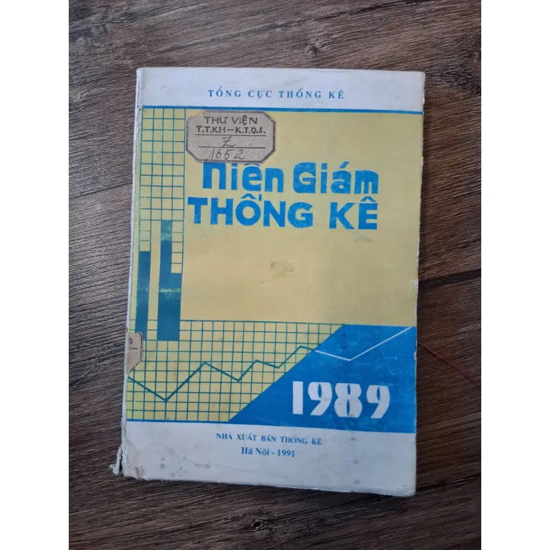 Niên Giám Thống Kê 1989 - Tổng Cục Thống Kê - Số liệu/Tư liệu cũ 702179