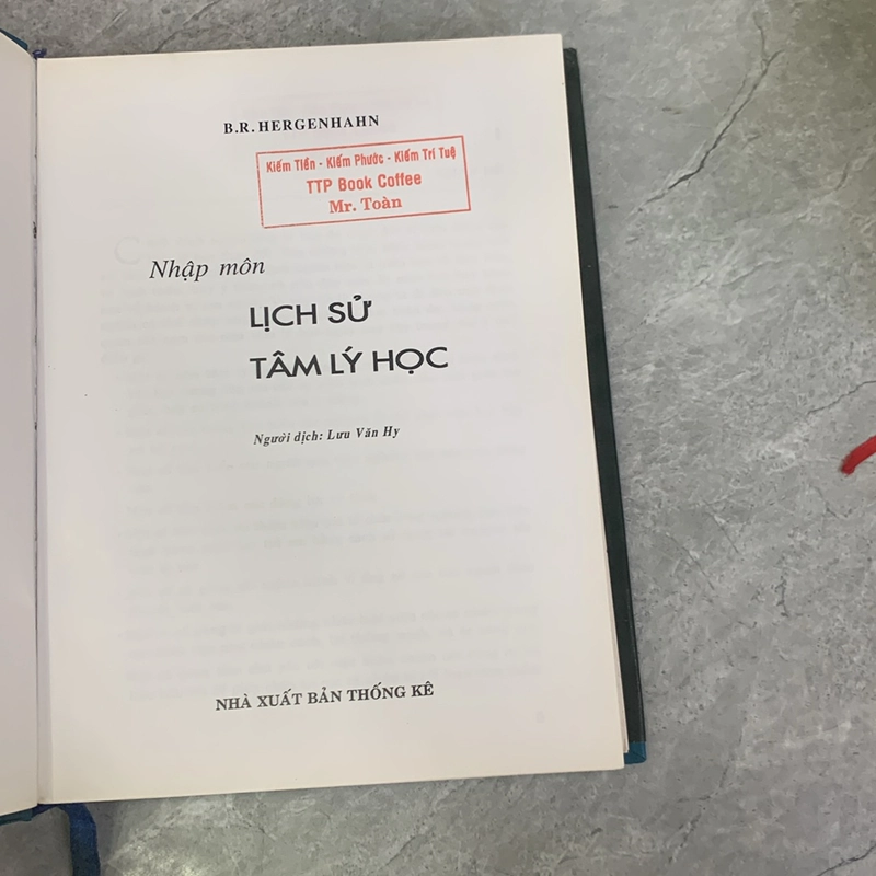 Nhập môn lịch sử tâm lý học  307608