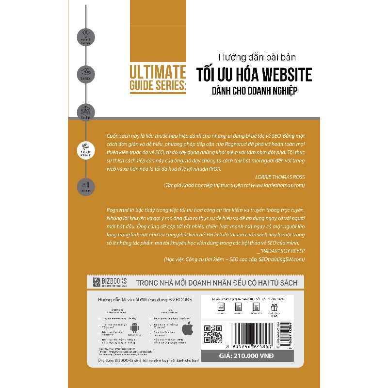 Ultimate Guide Series - Hướng Dẫn Bài Bản Tối Ưu Hóa Website Dành Cho Doanh Nghiệp - Jon Rognerud 288599