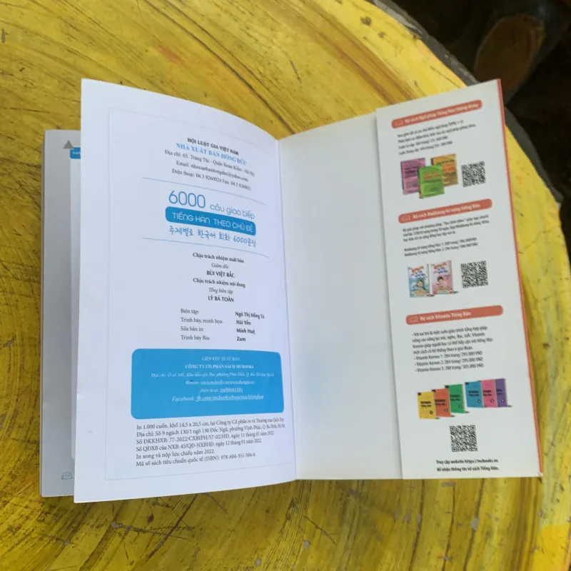 6000 CÂU GIAO TIẾP TIẾNG HÀN THEO CHỦ ĐỀ  759874