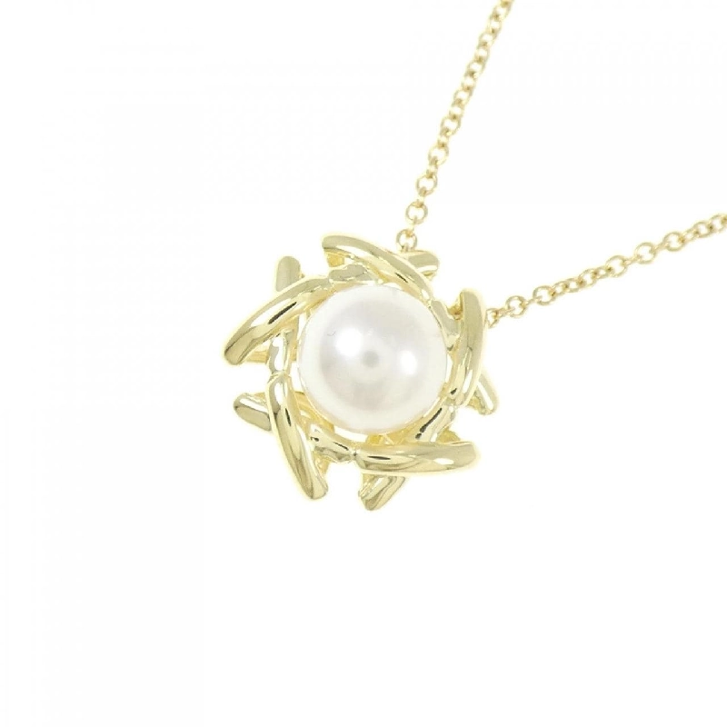 Dây chuyền ngọc trai Akoya 6.6mm - Hàng hiệu Authentic Tiffany 839475