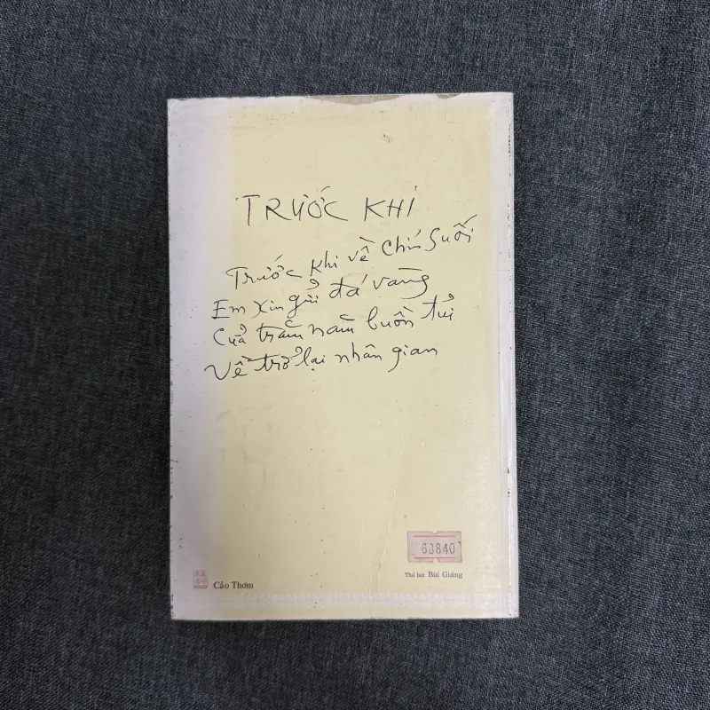 Mười hai con mắt (Di cảo thơ I) - Bùi Giáng 786355