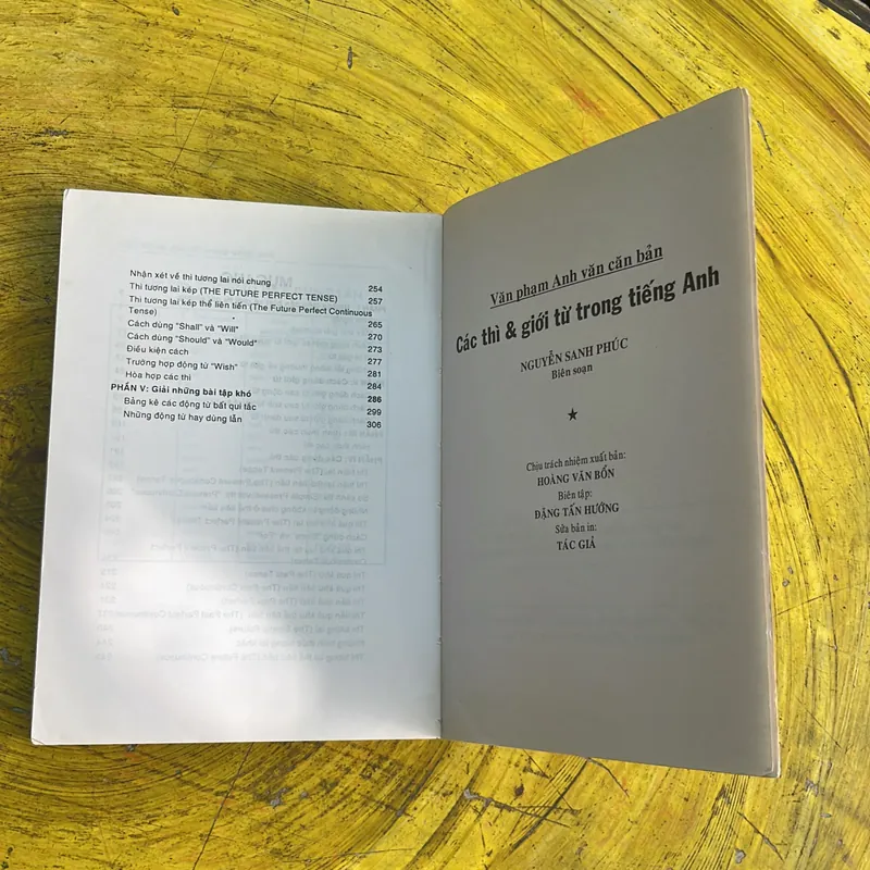 CÁC THÌ & GIỚI TỪ TRONG TIẾNG ANH - NGUYỄN SANH PHÚC 736808