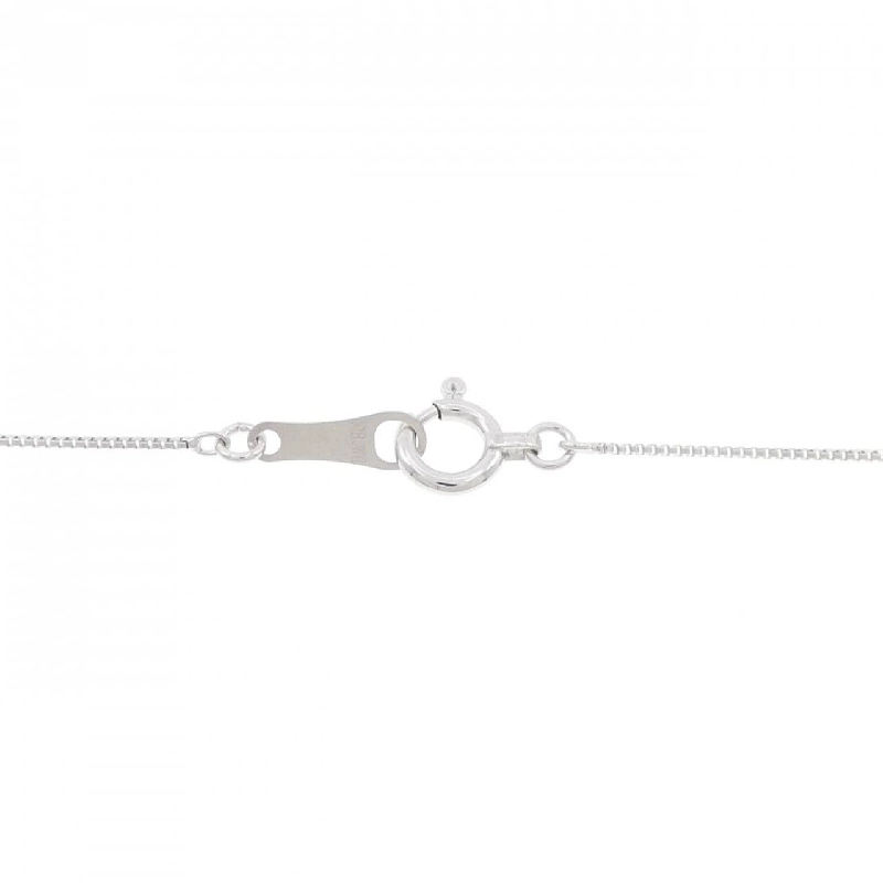 K18WG Dây chuyền kim cương hình trái tim 0.10CT - Hàng hiệu Chính hãng 862692