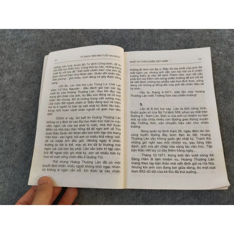 TÀI HOA RA TRẬN. NHẬT KÝ CỦA LIỆT SĨ HOÀNG THƯỢNG LÂN 697713