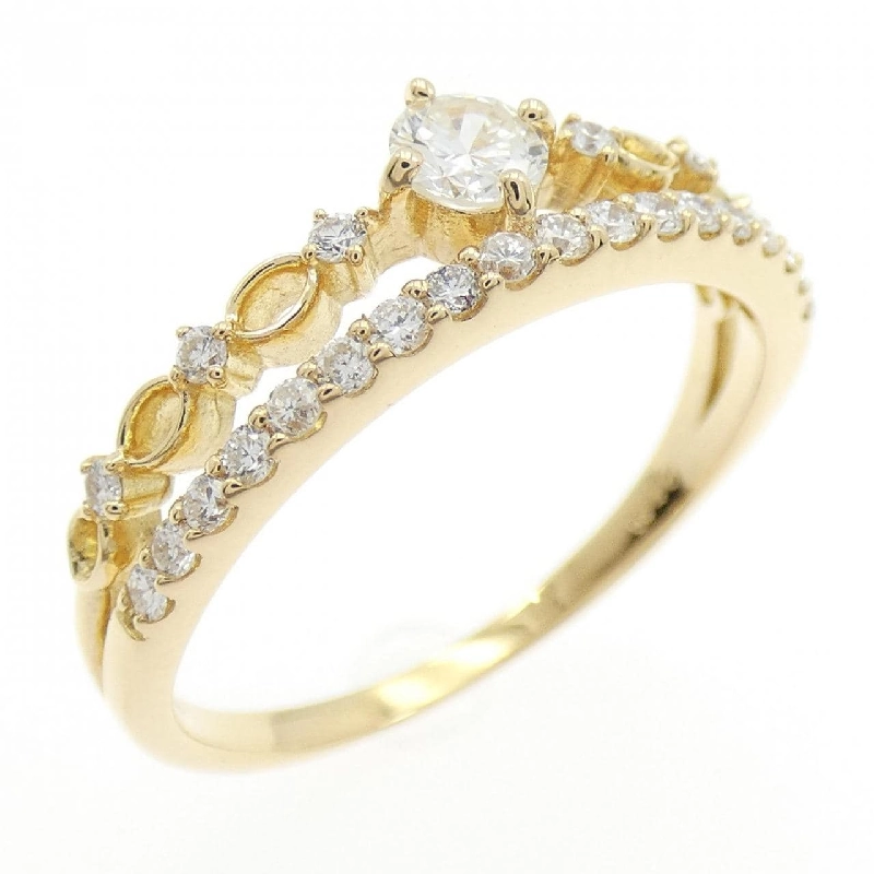 Nhẫn kim cương K18YG 0.40CT - Hàng hiệu Chính hãng 848314