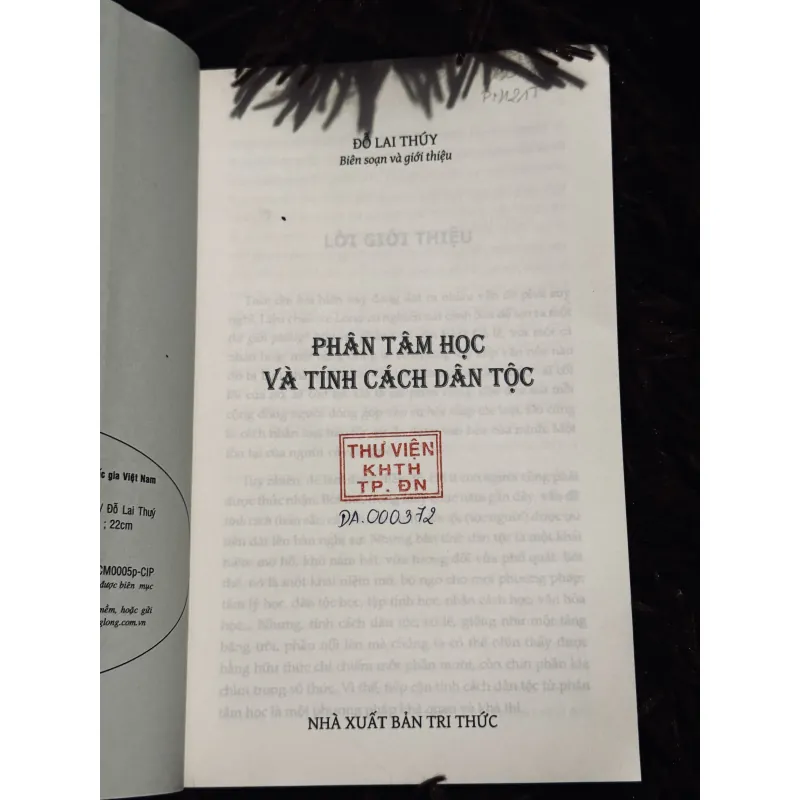 Phân tâm học và tính cách dân tộc 996783