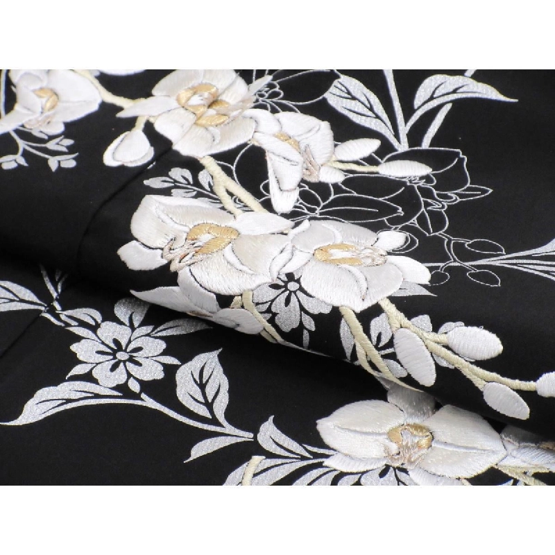 Áo kimono thăm viếng có thêu bạc - Hàng hiệu Authentic 876698