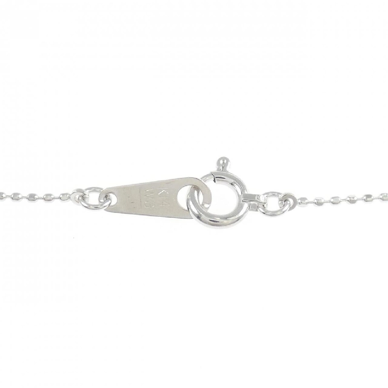 K14WG Heart Cubic Necklace - Hàng hiệu Authentic 857128