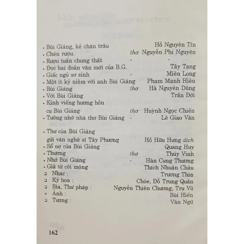 Tập thơ tưởng niệm thi sĩ Bùi Giáng 739844