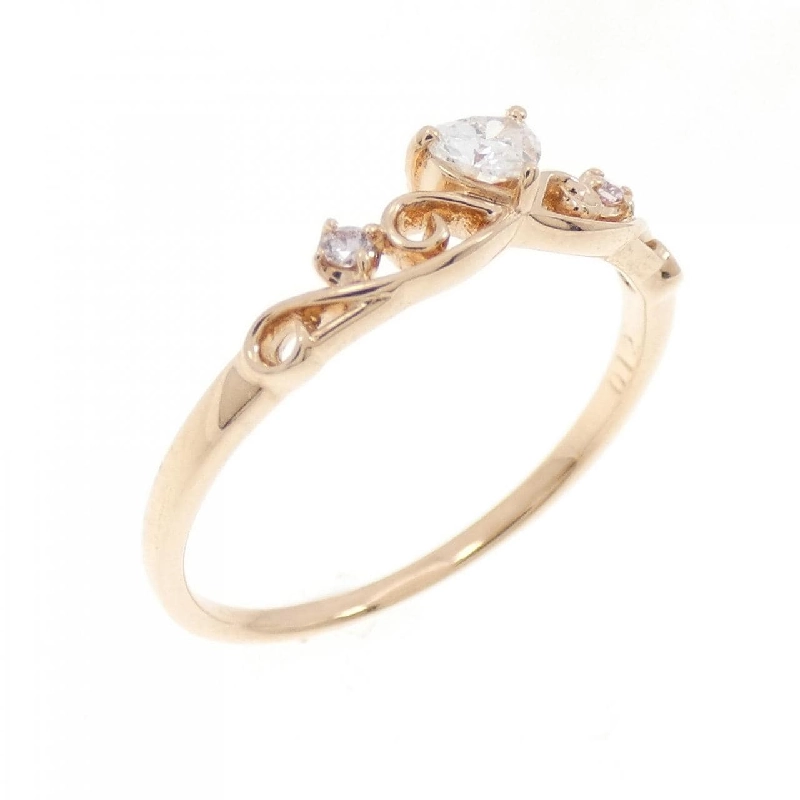 Nhẫn kim cương hình trái tim K10PG 0.12CT - Hàng hiệu chính hãng 850659