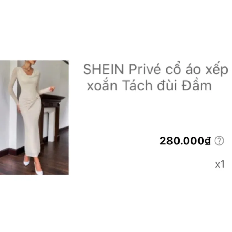 Đầm dài Privé 588987
