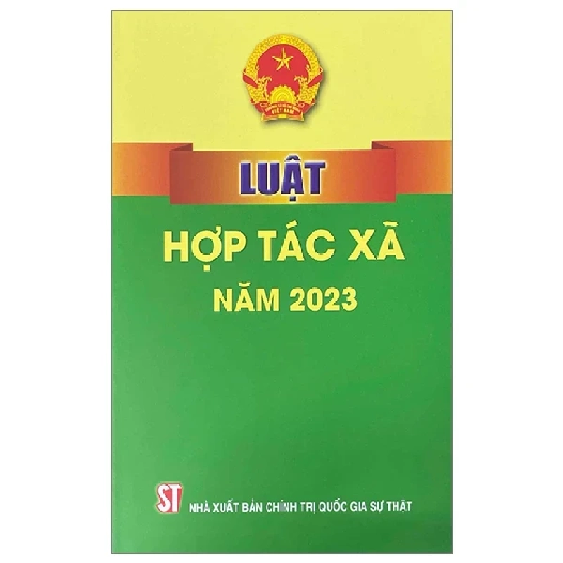 Luật Hợp Tác Xã Năm 2023 - Quốc Hội 293507