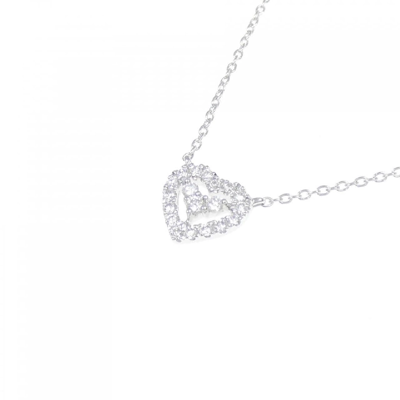 Ponte Vecchio Dây chuyền trái tim kim cương 0.15CT - Hàng hiệu Authentic 843375