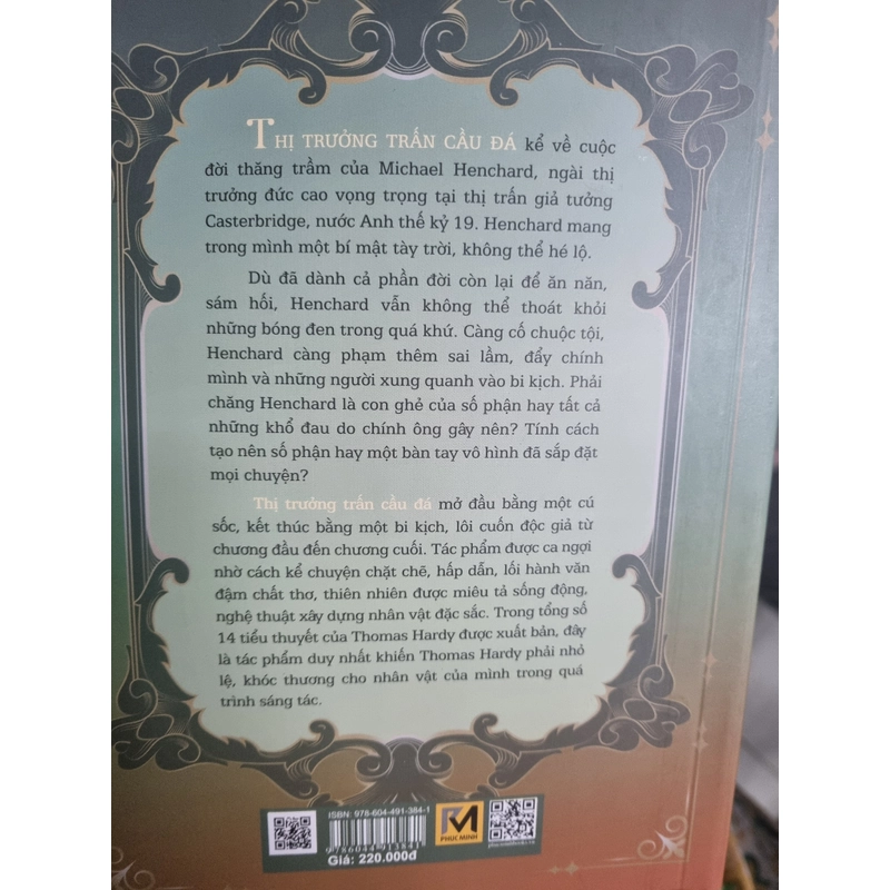 Tiểu thuyết kinh điển - Thị trưởng Trấn Cầu Đá (Thomas Hardy) 531054