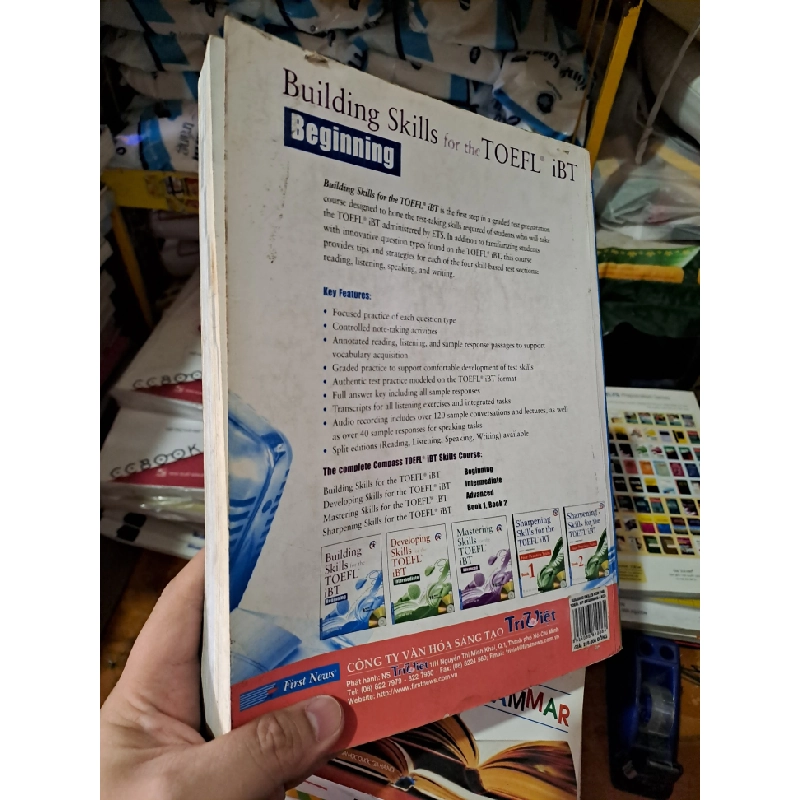 Building Skill for the Toefl IBT Beginning mới 80% ố rách bìa 2008 không CD HCM0808 HỌC NGOẠI NGỮ 527156
