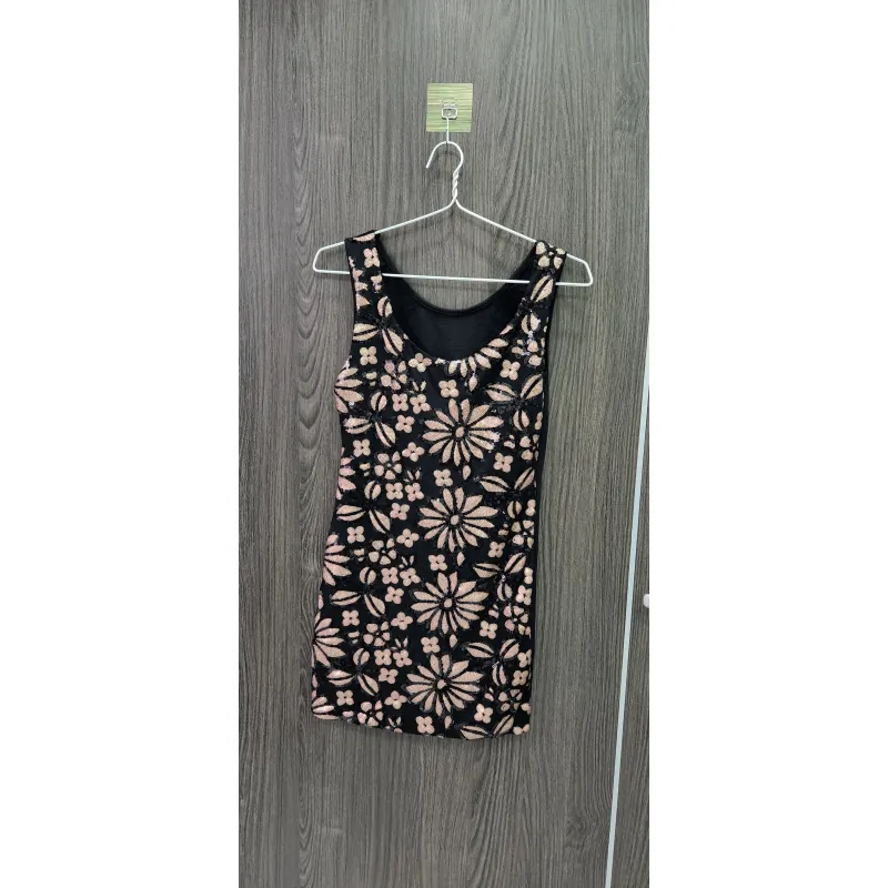 Váy hoa cotton phối hạt cườm siêu xinh 935113