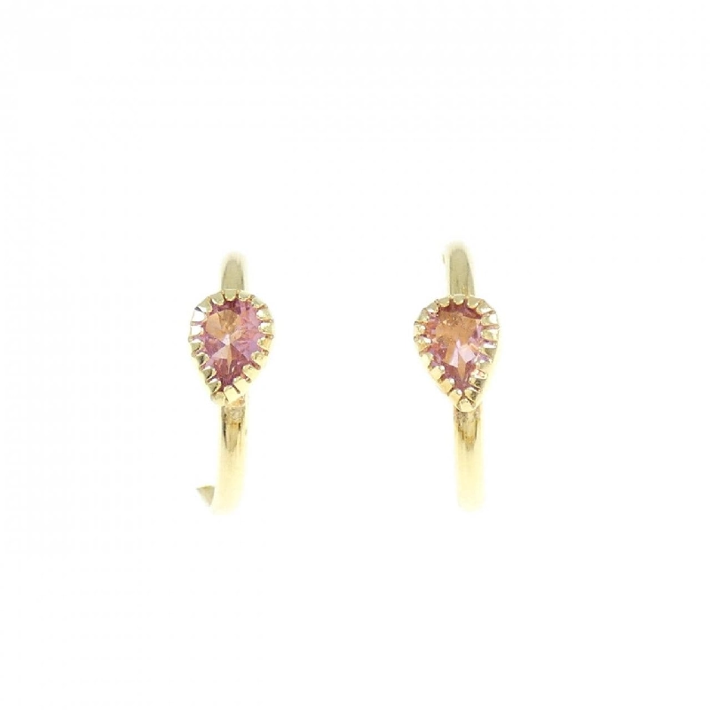 K18YG Tourmaline Bông tai - Hàng hiệu Chính hãng 868083