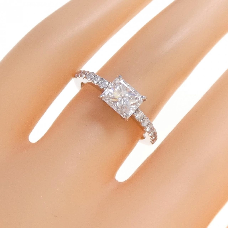 Nhẫn kim cương PT900 1.023CT F VS1 cắt hình đặc biệt - Hàng hiệu Authentic 874954