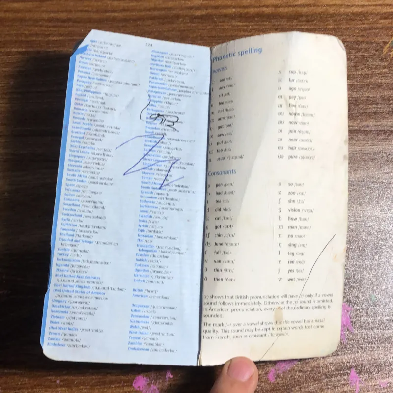 Oxford Learner’s pocket Dictionary  970327