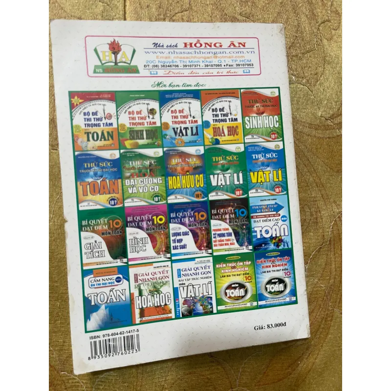 BỘ ĐỀ LUYỆN THI ĐẠI HỌC MÔN TOÁN 731458