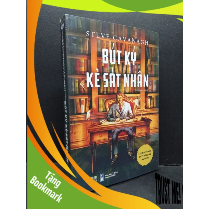 (TẶNG BOOKMARK) Bút ký kẻ sát nhân Steve Cavanagh mới 100% RBK.ASB2410 940238