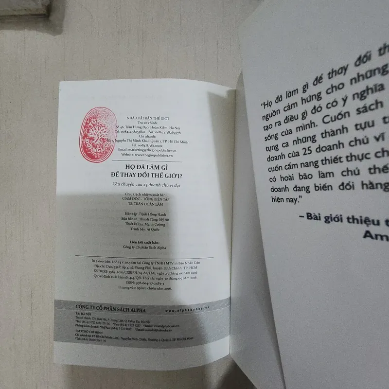 Sách Họ đã làm gì để thay đổi thế giới  715551