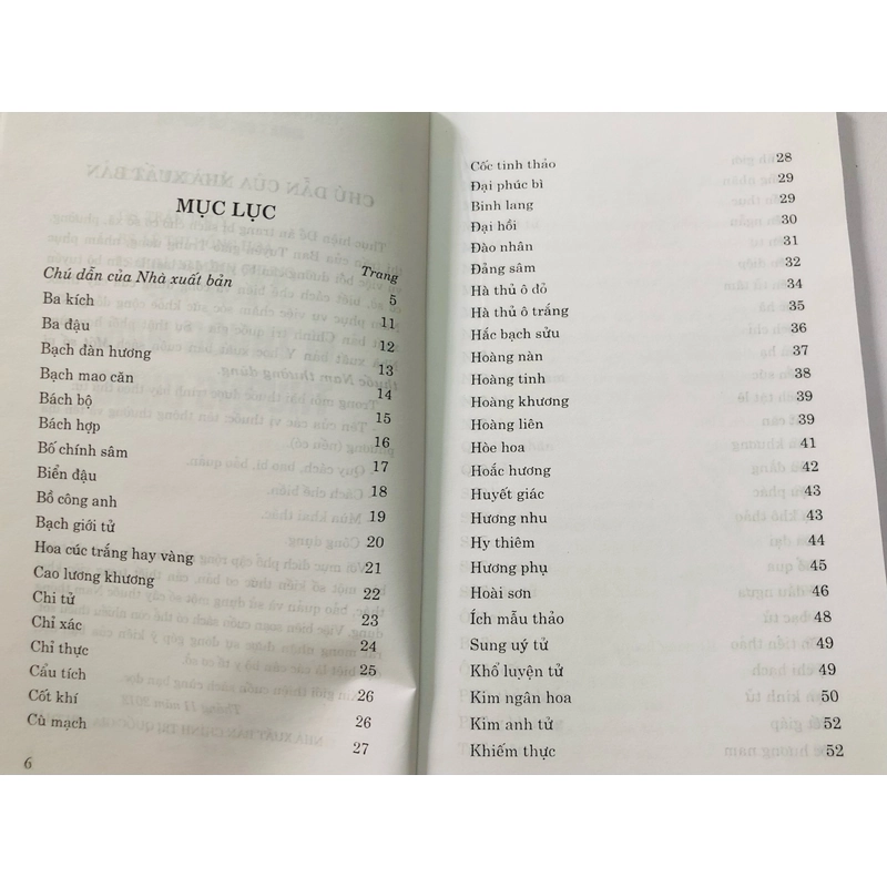 MỘT SỐ VỊ THUỐC NAM THƯỜNG DÙNG  - 124 trang, nxb: 2013 363234