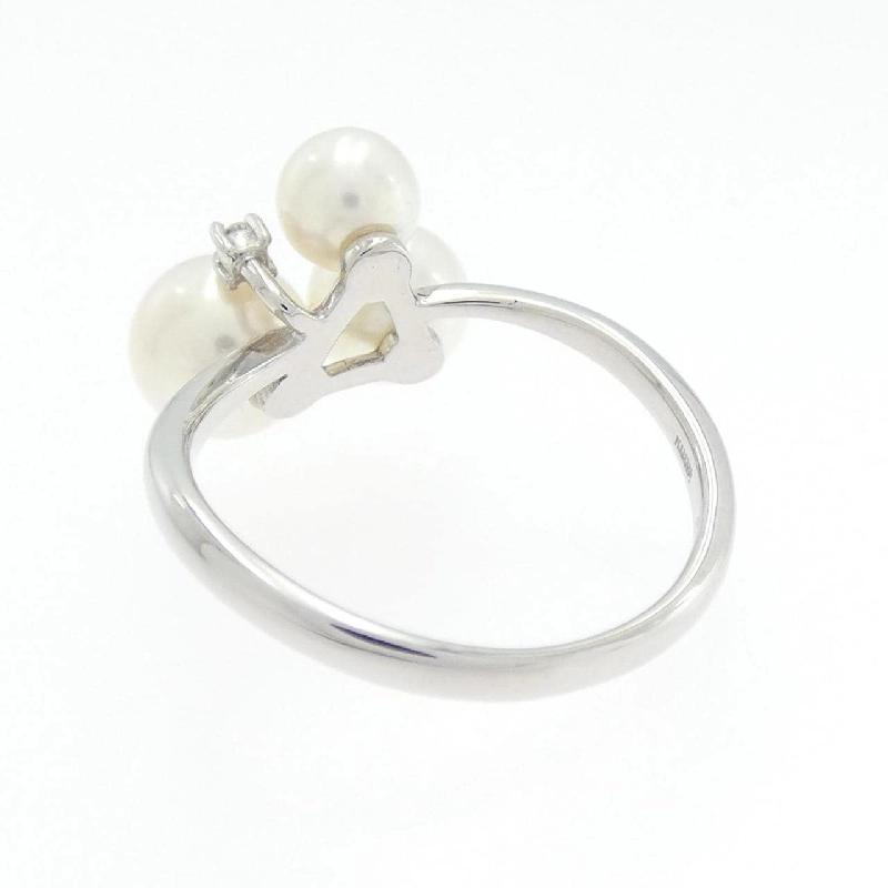 Nhẫn ngọc trai Akoya K18WG 668691
