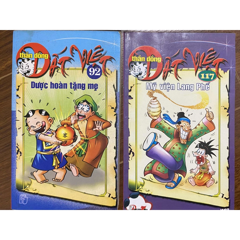 Thần đồng đất việt - Truyện tranh (6 cuốn như hình) 522779