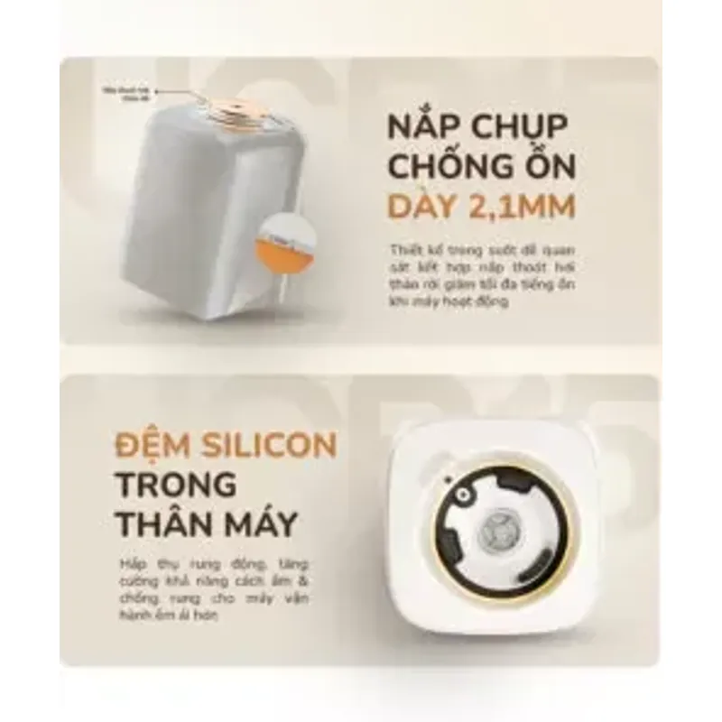 🥛 UNIE UCB15 – Làm sữa hạt chuẩn mịn, nấu cháo, xay sinh tố, làm soup chỉ 1 nút bấm! 715240