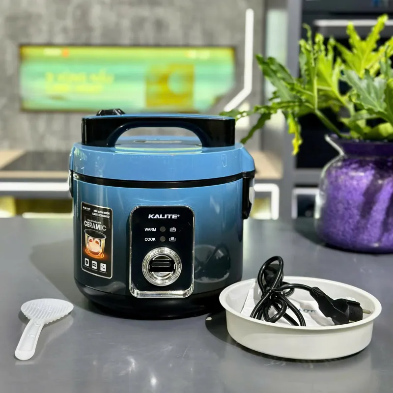 Nồi cơm điện Kalite KRC6012 – Nhỏ gọn xinh xắn, nấu cơm ngon bất bại! 🍚✨ 735458