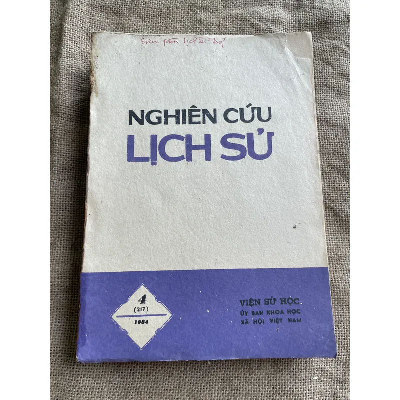 Nghiên cứu lịch sử - số 4-1984; khổ lớn  679758