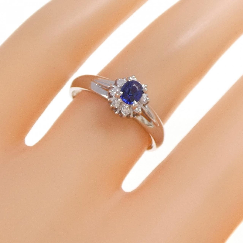 Nhẫn Sapphire PT900 0.25CT 667629