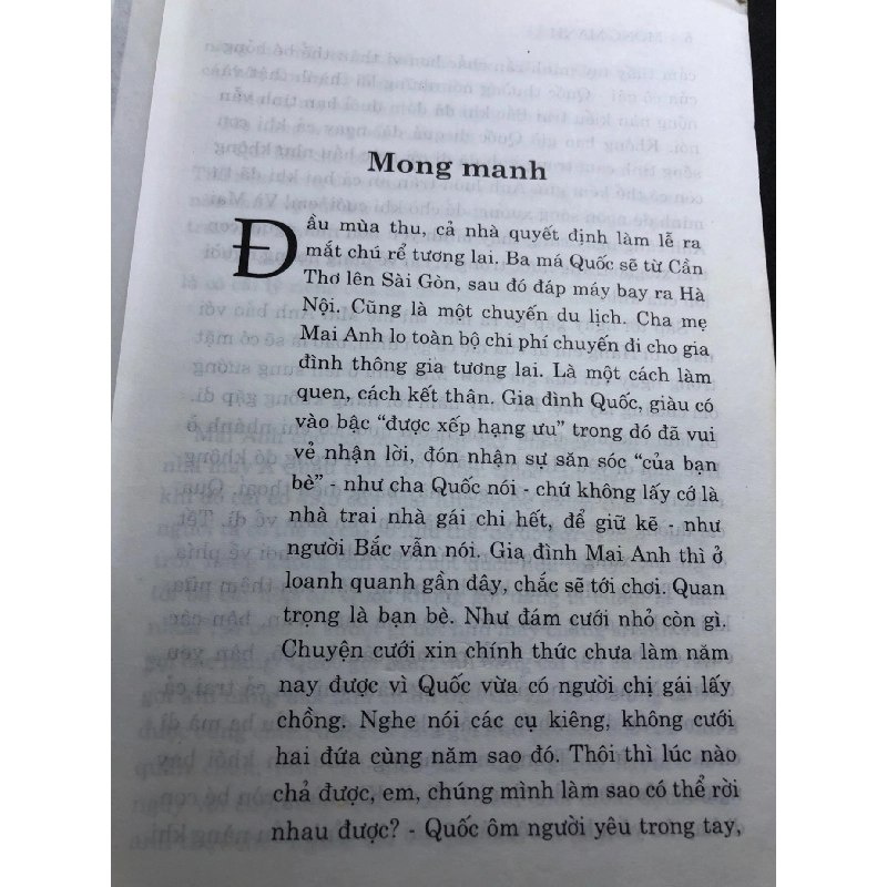 Màu xanh man trá 2006 mới 70% ố bẩn nhẹ Lô Minh Khuê HPB0906 SÁCH VĂN HỌC 914955