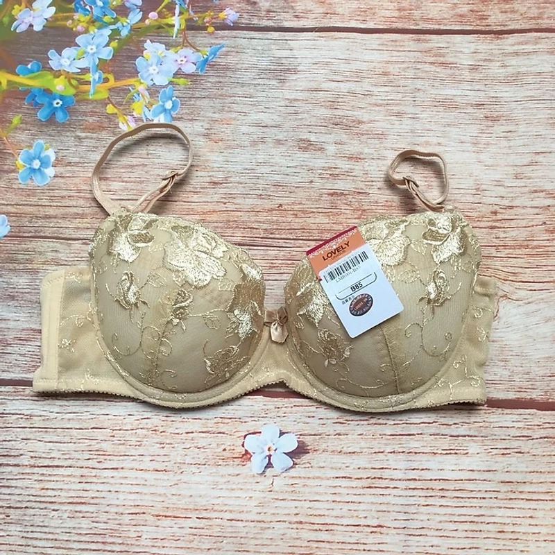 Áo ngực ren có gọng không mút, hàng cty Lovely Việt Nam sản xuất 465875
