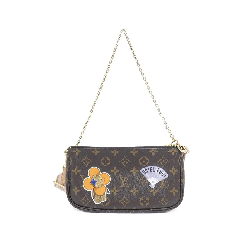 Túi đeo vai Louis Vuitton Monogram (My LV World Tour) Multi Pochette Accessoires P01458 - Hàng hiệu Chính hãng 764021