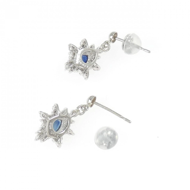 PT900 Bông tai Sapphire 0.76CT - Hàng hiệu Chính hãng 864696