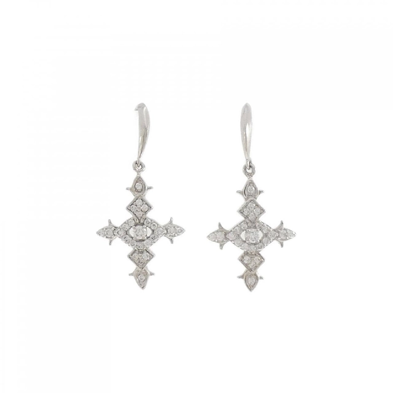 PT900 Bông tai kim cương chéo 0.34CT - Hàng hiệu Chính hãng 869019