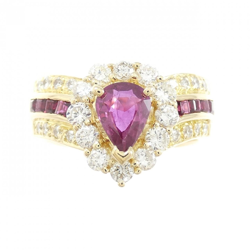 Nhẫn Ruby K18YG 0.99CT - Hàng hiệu Chính hãng 854037