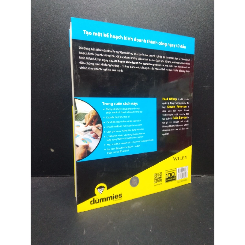 Kế hoạch kinh doanh for dummies a wiley brand mới 90% bẩn nhẹ HCM.ASB0309 342197